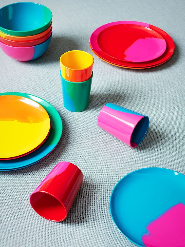 BlissHome 16 Piece Pure Prue Melamine Tableware Set - Image 1 of 2