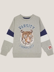 Monsoon Tiger Varsity Sweatshirt - Изображение 2 из 4