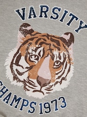 Monsoon Tiger Varsity Sweatshirt - Изображение 4 из 4