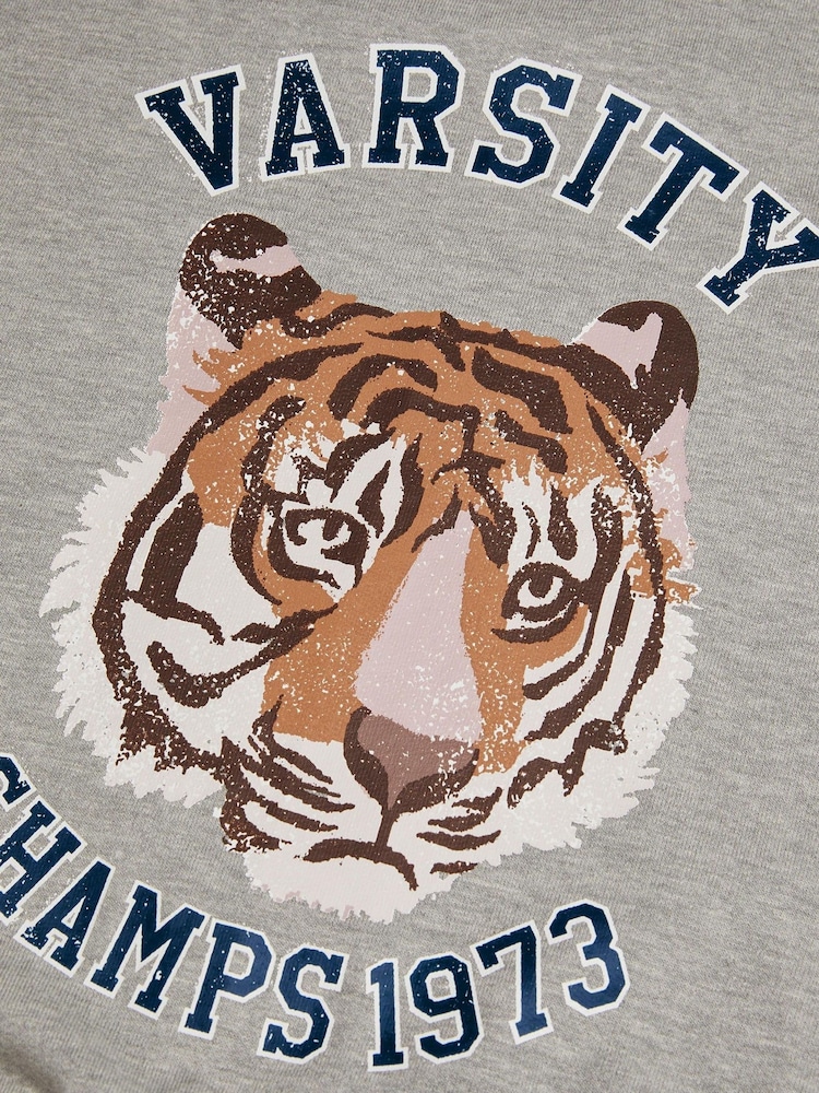 Monsoon Tiger Varsity Sweatshirt - Изображение 4 из 4