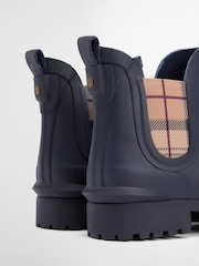 Barbour® Blue Wilton Short Wellington Boots - Image 8 of 10