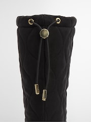Barbour® Black Marnie Quilted Tall Wellington Boots - Image 6 of 10