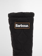 Barbour® Black Marnie Quilted Tall Wellington Boots - Image 8 of 10