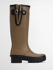 Barbour® Nude Leighton Tall Wellington Boots - Image 1 of 11