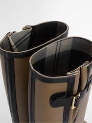 Barbour® Nude Leighton Tall Wellington Boots - Image 11 of 11