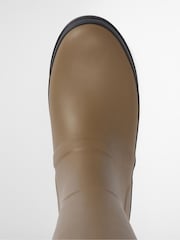 Barbour® Nude Leighton Tall Wellington Boots - Image 6 of 11