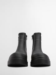 Barbour® Black Layla Ankle Wellington Boots - Image 4 of 7