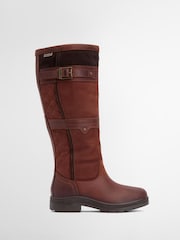 Barbour® Brown Beaconsfield Leather Tall Boot - Image 1 of 8