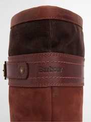 Barbour® Brown Beaconsfield Leather Tall Boot - Image 7 of 8