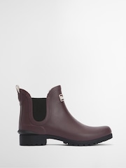 Barbour® Purple Kirkton Chelsea Wellington Boots - Image 1 of 7