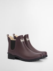 Barbour® Purple Kirkton Chelsea Wellington Boots - Image 2 of 7