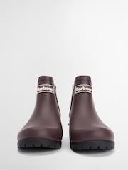 Barbour® Purple Kirkton Chelsea Wellington Boots - Image 3 of 7