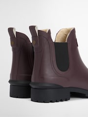 Barbour® Purple Kirkton Chelsea Wellington Boots - Image 5 of 7