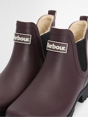 Barbour® Purple Kirkton Chelsea Wellington Boots - Image 6 of 7