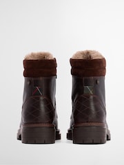 Barbour® Brown Bamburgh Leather Hiker Boot - Image 3 of 7