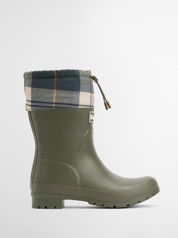 Barbour® Green Mowbray Mid Wellington Boots - Image 1 of 8