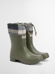 Barbour® Green Mowbray Mid Wellington Boots - Image 2 of 8
