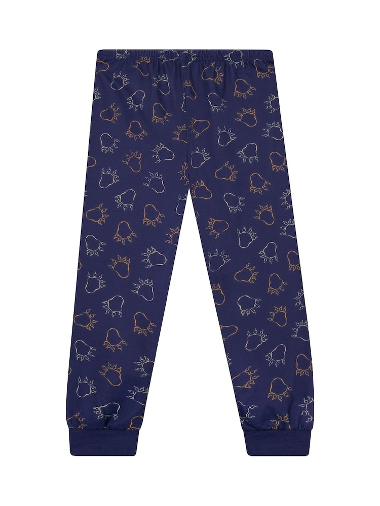 Character Blue The Gruffalo Long Sleeve Pyjamas - Image 10 of 12