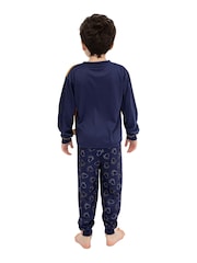 Character Blue The Gruffalo Long Sleeve Pyjamas - Image 2 of 12