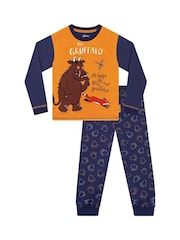 Character Blue The Gruffalo Long Sleeve Pyjamas - Image 7 of 12