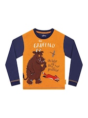 Character Blue The Gruffalo Long Sleeve Pyjamas - Image 8 of 12