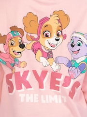 Character Pink PAW Patrol Skye Glitter 100% Cotton Sweatshirt - Image 9 of 10