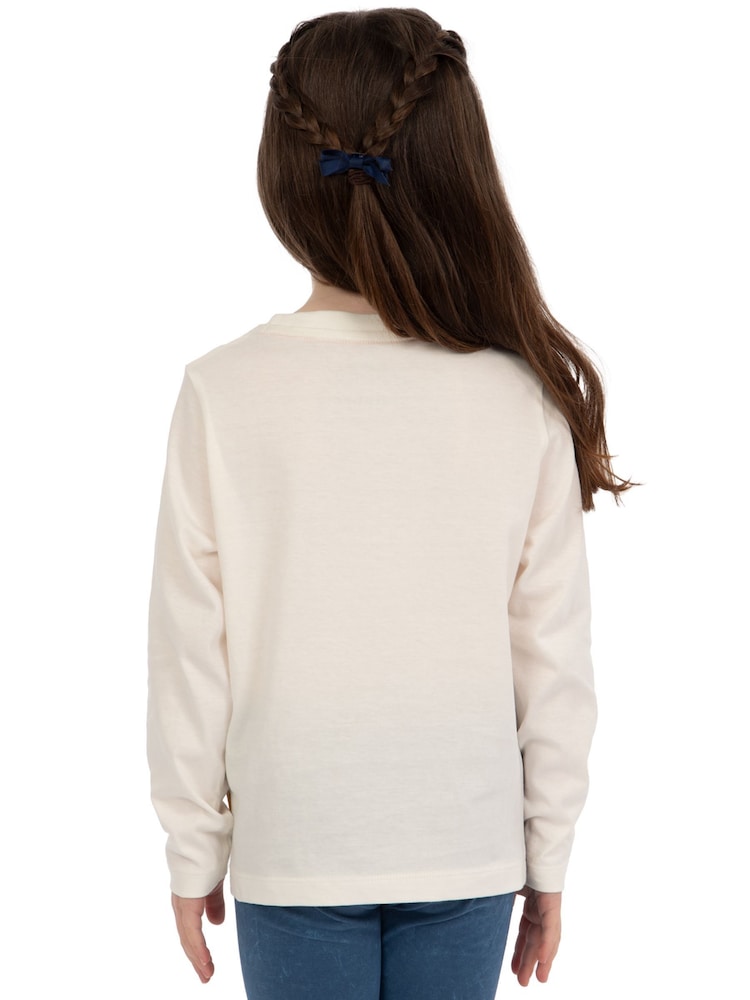 Character Cream The Gruffalo Long Sleeve 100% Cotton T-Shirt - Image 2 of 10