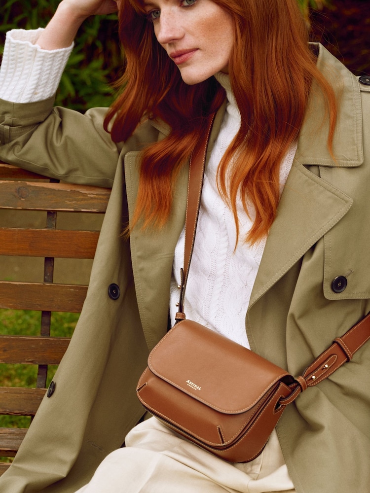 Aspinal of London Brown Ella Bag Tan Smooth leather - Image 7 of 7