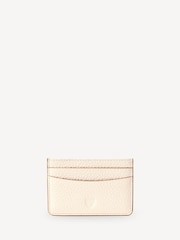Aspinal of London White Slim Credit Card Case Black Grain leather Wallet - Image 1 of 3