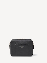 Aspinal of London Black The Camera Pebble Cross-Body Bag - Image 4 of 8