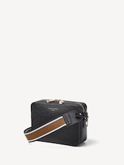 Aspinal of London Black The Camera Pebble Cross-Body Bag - Image 5 of 8