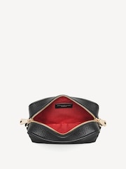 Aspinal of London Black The Camera Pebble Cross-Body Bag - Image 8 of 8