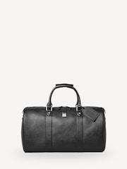 Aspinal of London Black Boston Travel Bag Grain leather - Image 1 of 6