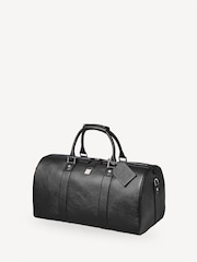 Aspinal of London Black Boston Travel Bag Grain leather - Image 4 of 6