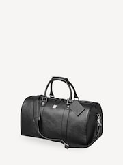 Aspinal of London Black Boston Travel Bag Grain leather - Image 5 of 6