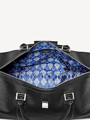 Aspinal of London Black Boston Travel Bag Grain leather - Image 6 of 6