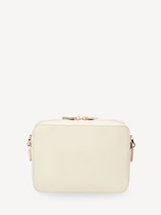 Aspinal of London White Slot Weave Leather Camera Bag with Tassel - Image 2 of 7