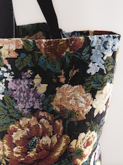 Floral Print Tapestry Shoulder Bag - Image 4 of 5