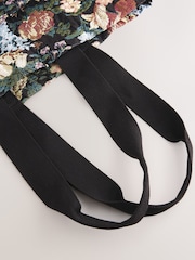 Floral Print Tapestry Shoulder Bag - Image 5 of 5