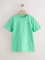 Blue/Green/Cement - Small Short Sleeve Chest Graphic Print T-Shirts 5 Pack (3-16yrs) - Slika 5 iz 10