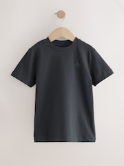Blue/Green/Cement - Small Short Sleeve Chest Graphic Print T-Shirts 5 Pack (3-16yrs) - Slika 7 iz 10