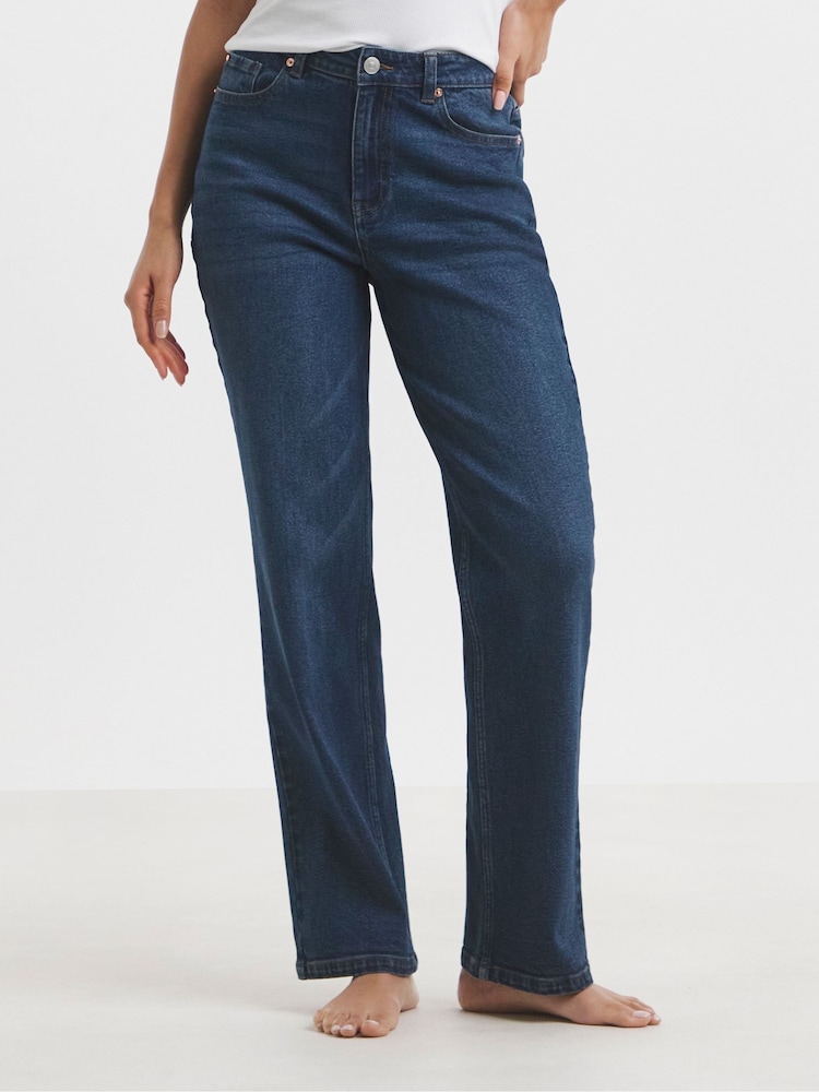 Simply Be Blue 99/1 Straight Jeans - Image 1 of 4