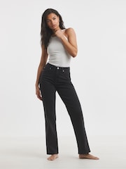 Simply Be Black 99/1 Straight Jeans - Image 1 of 4