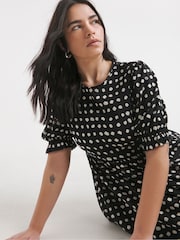 Simply Be Print Midi Dress with Pocket - Bild 3 von 4