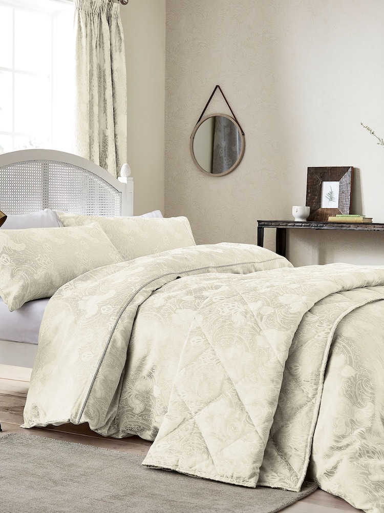 Sanderson Ivory Ashbee Duvet Cover and Pillowcase Set - Image 1 of 2