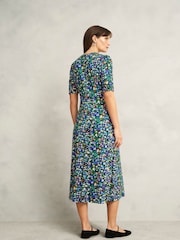Hobbs Blue Petite Coralie Dress - Image 2 of 4