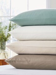 Bedeck of Belfast Celadon 400 Thread Count 100 Cotton Sateen Duvet Cover and Set - Image 3 of 3