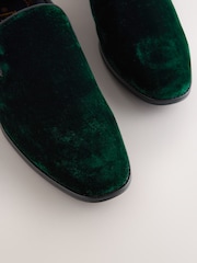 Verde - Mocasines de terciopelo - Imagen 3 de 5