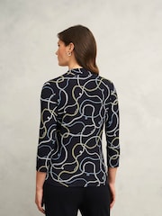 Hobbs Aimee Bedrucktes Oberteil - Bild 2 von 4