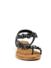Lunar Charlotte II Black Sandals - Image 5 of 8